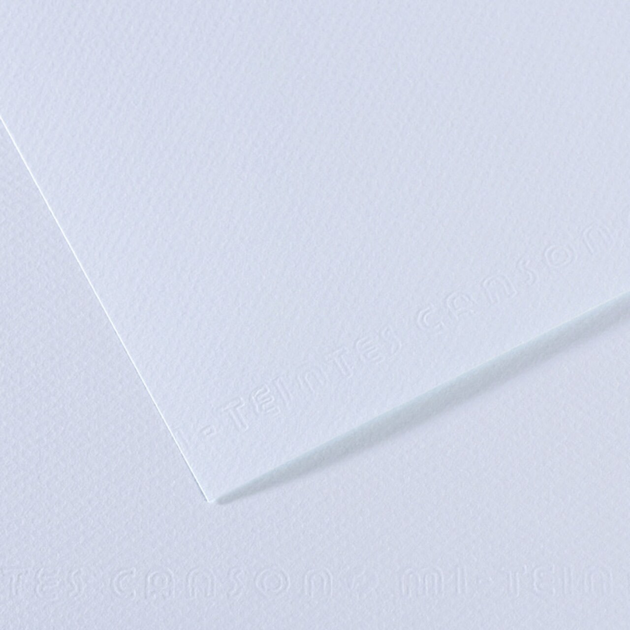 Canson Mi-Teintes Drawing Paper - 8-1/2" x 11", Azure, 25 Sheets